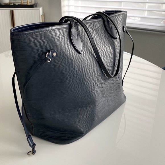 Louis Vuitton Epi Sapphire Neverfull MM - Picture 3 of 16